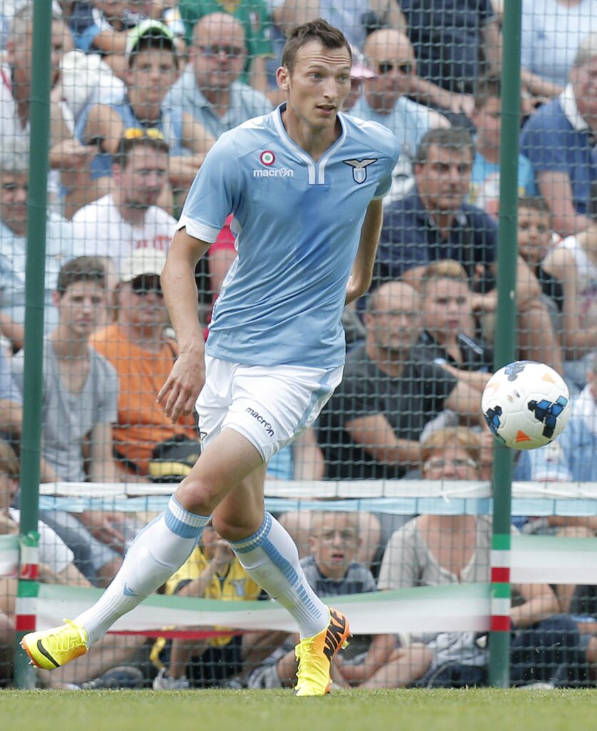 Europa League, capocannonieri del decennio: due biancocelesti presenti 1 kozak libor ritiro lazio 2013 cadore azione ifa
