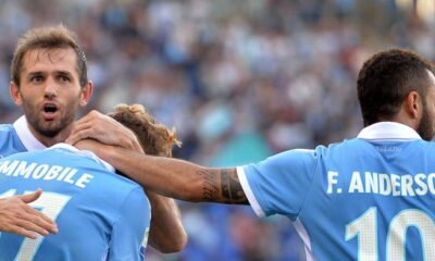 lazio esultanza ottobre 2016
