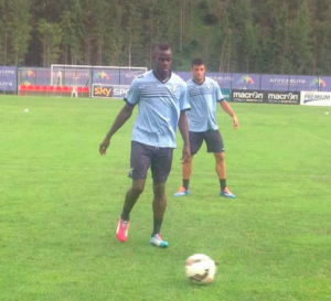 tounkara allenamento
