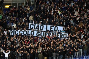 ciao leo striscione nord