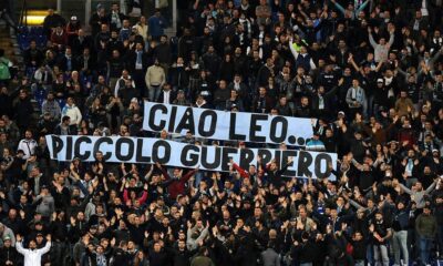 ciao leo striscione nord