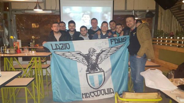 club lazio fans macedonia