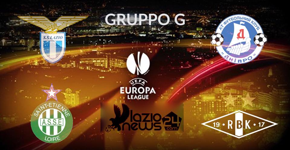 Sorteggio Europa League, Lazio nel Gruppo C con il Dnipro, Saint - Etienne e Rosenborg 21 copertina el