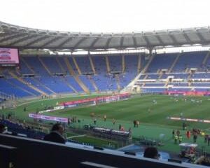 curva nord lazio vuota