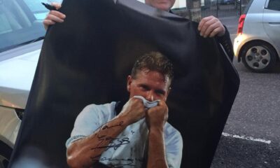 gazza sorride
