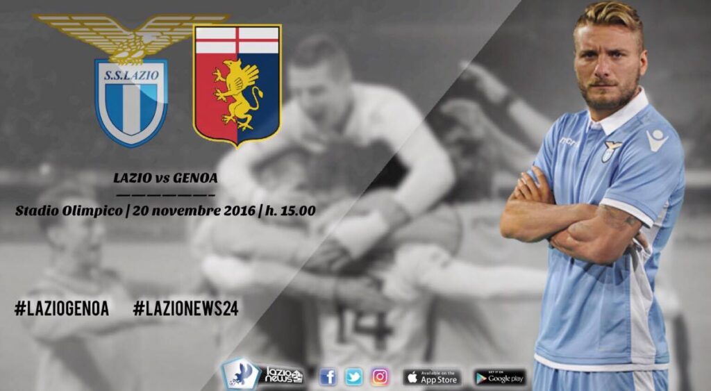 Lazio-Genoa, le probabili formazioni (Diretta scritta su lazionews24) 1 lazio genoa diretta 2016