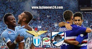 Rivivi la diretta - Lazio - Sampdoria 2-0 (Candreva 41', Lulic 73') 21 laziosampprobabili