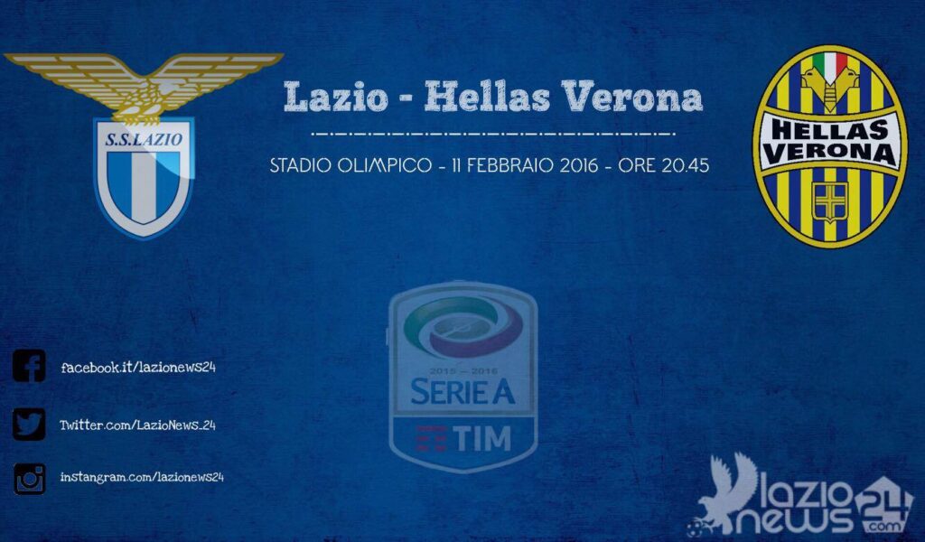Lazio-Hellas Verona, probabili formazioni (diretta scritta su Lazionews24) 1 lazioverona2016