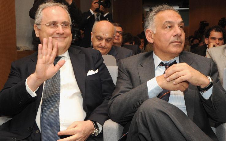 lazio roma juventus borsa lotito pallotta