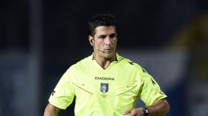 manganiello-arbitro la moviola di lazio cagliari