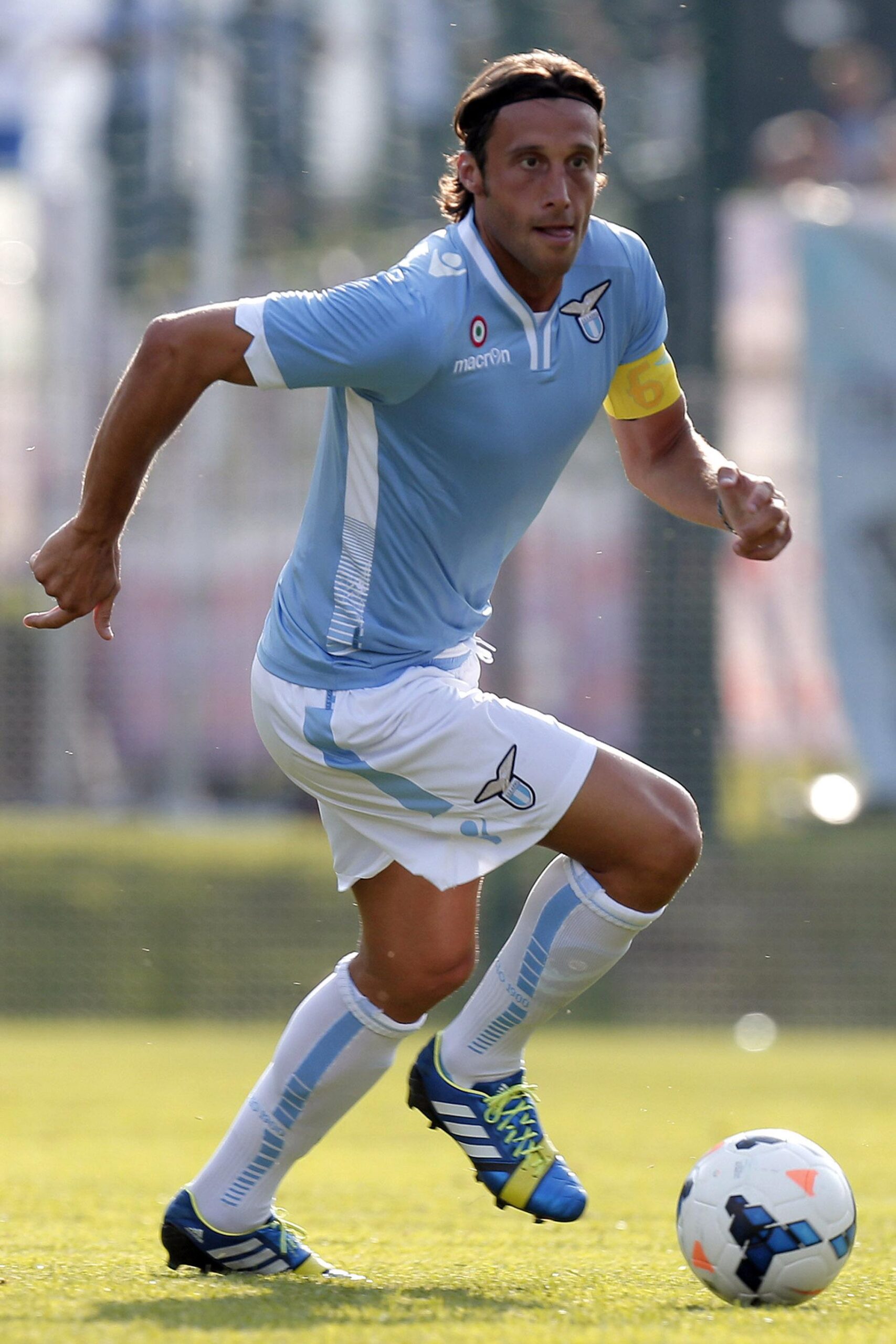 Mauri a fine primo tempo: "Meggiorini? Penso solo al campo, l'importante è essere in vantaggio" 21 mauri stefano ritiro lazio 2013 cadore azione 1 ifa scaled