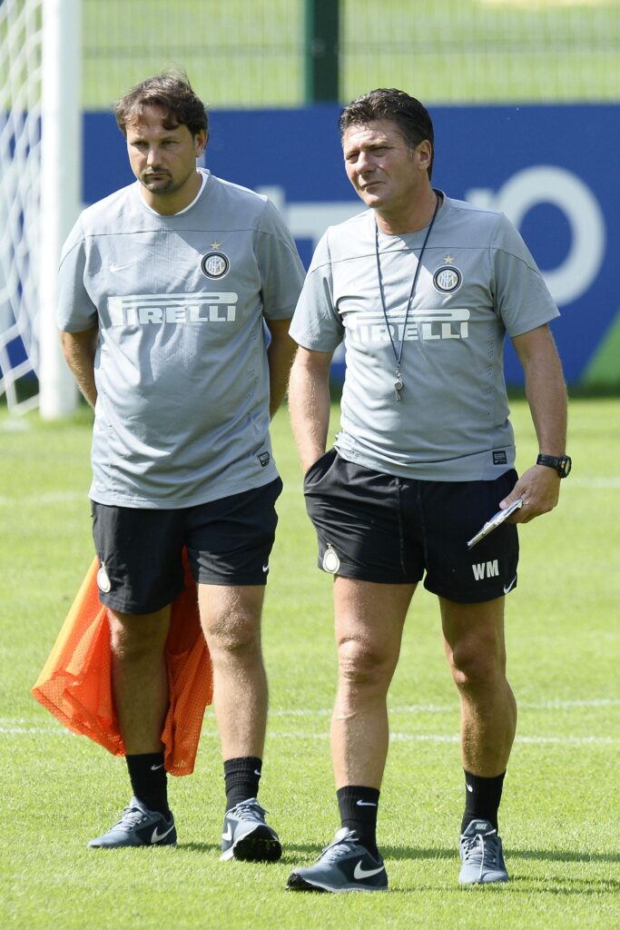 Mazzarri frustalupi ritiro inter pinzolo 2013 allenamento ifa