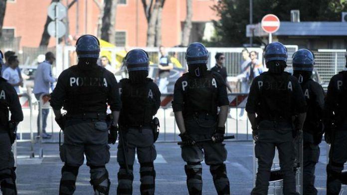 polizia-olimpico Coppa Italia