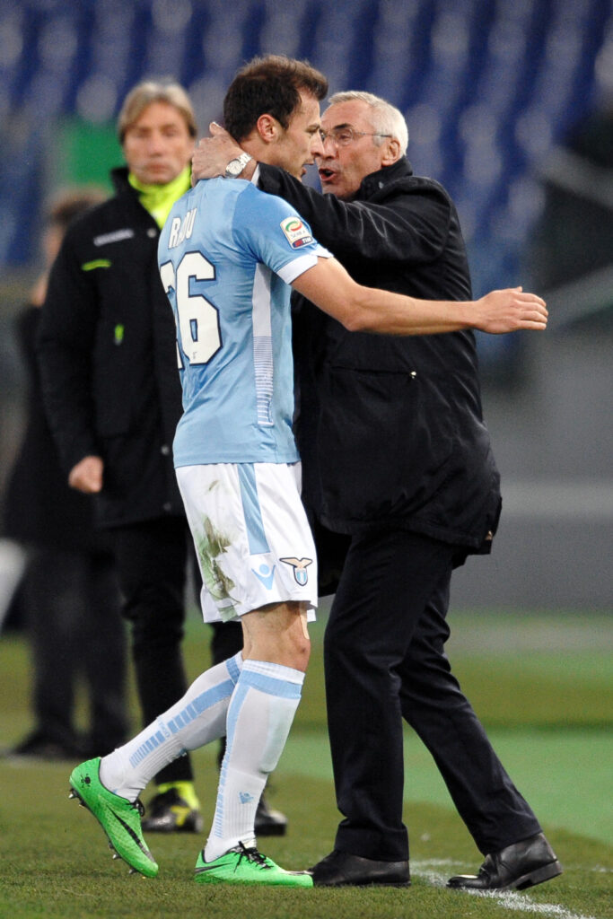 Reja: «Klose, calciatore formidabile». E su Lotito... 1 radu reja esultano lazio febbraio 2014 ifa