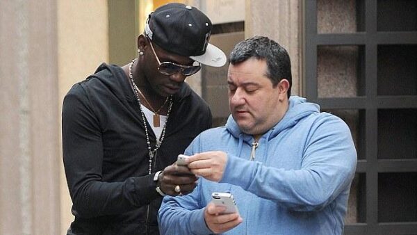 Lazio mercato balotelli raiola