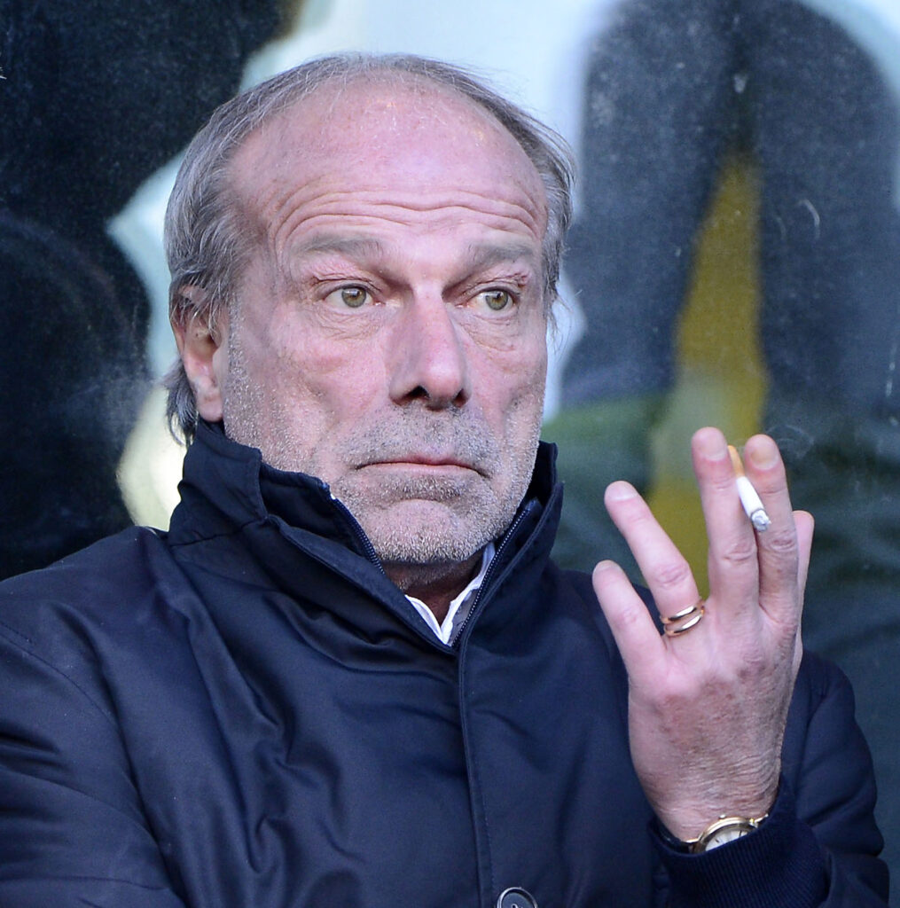 Sabatini sulla crisi del calcio italiano: «Crespi è un esempio di giovane non valorizzato» 1 sabatini tribuna fuma ifa