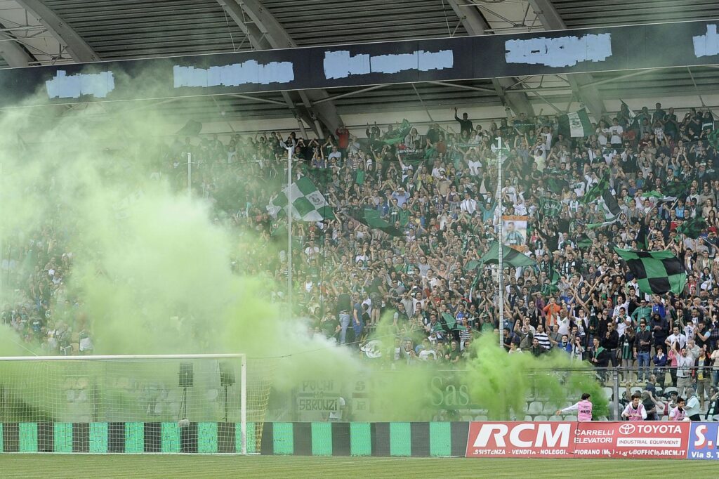 Sassuolo-Lazio, biglietti in vendita da martedì prossimo 1 sassuolo tifosi curva 2013 ifa